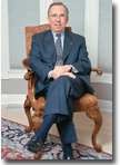 Dick Haskayne sitting photo 2